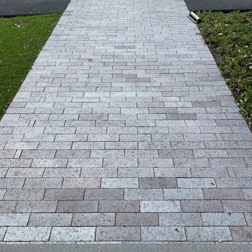 Walkway in Weston MA