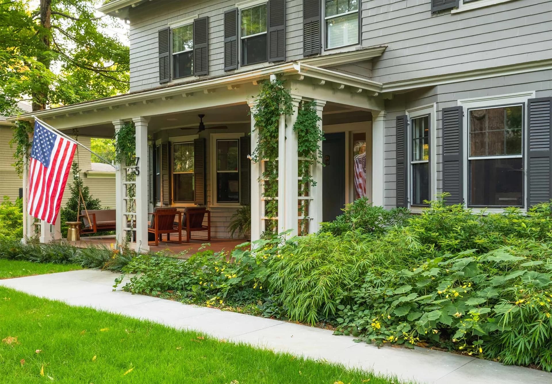 Abbott Road project — patio, walls & plantings in Wellesley, MA (3)