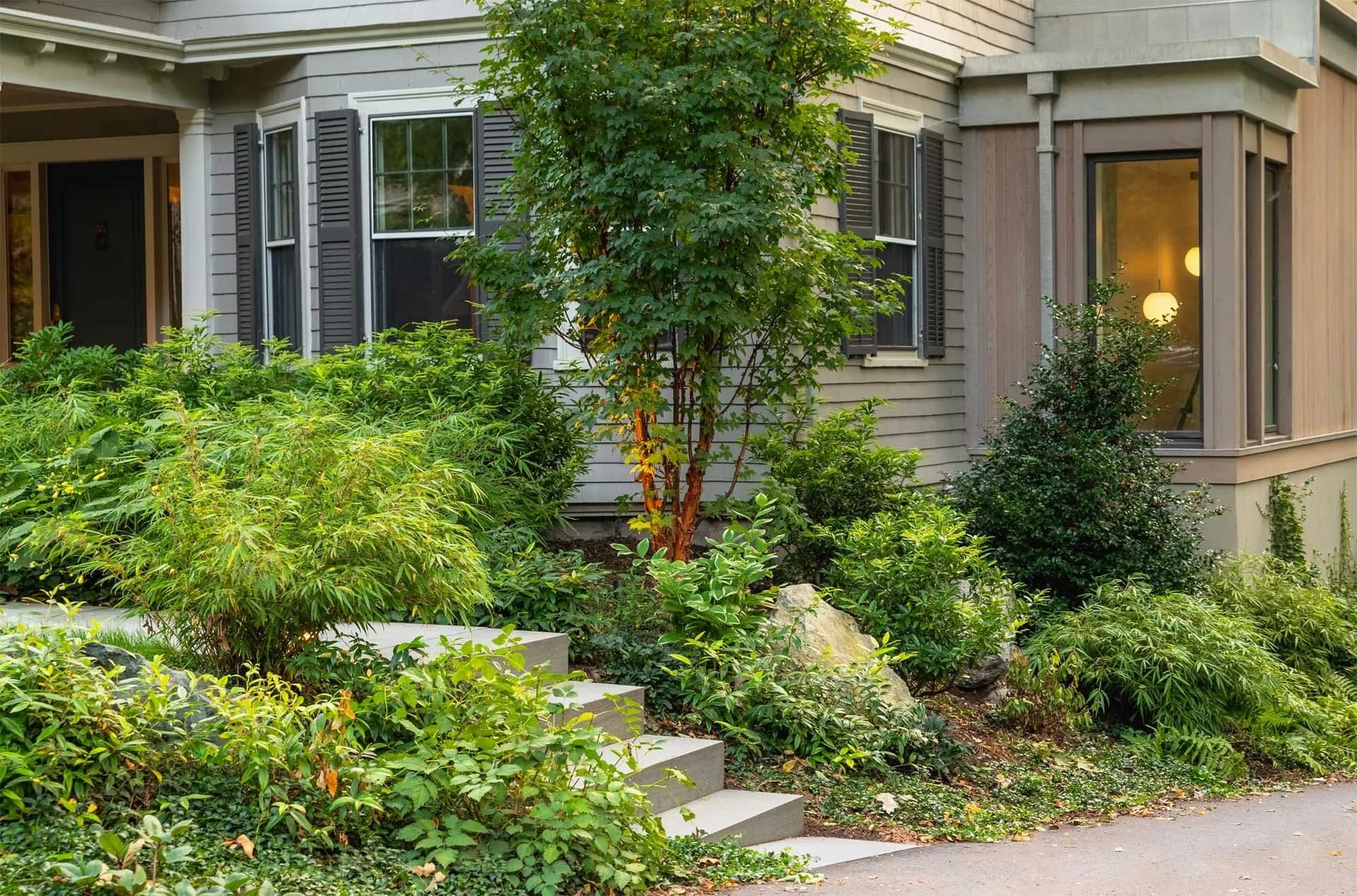 Abbott Road project — patio, walls & plantings in Wellesley, MA (4)