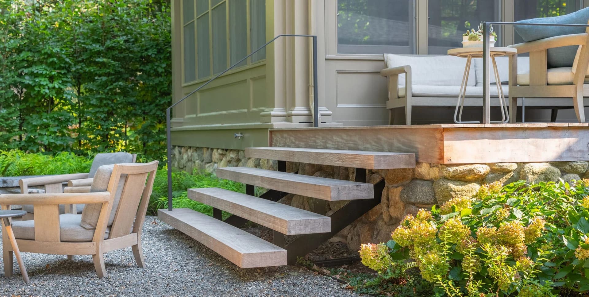 Chestnut Hill project — patio, steps & water feature in Chestnut Hill, MA (5)