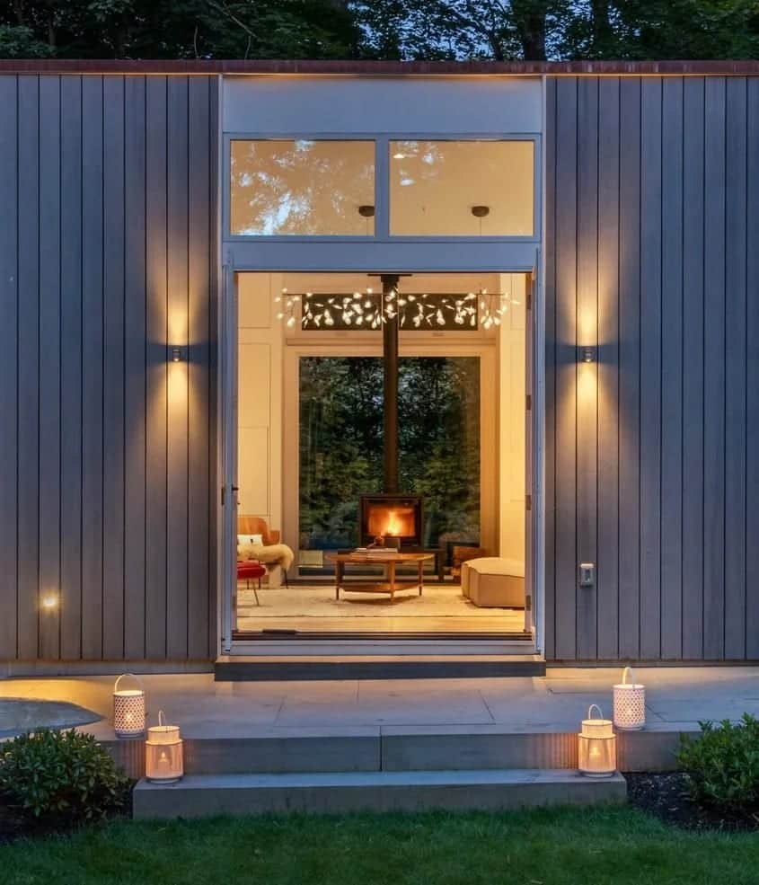 Moon Hill project — modern landscape & pool in Lexington, MA