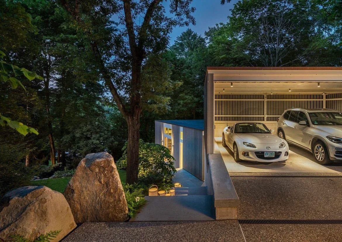 Moon Hill project — modern landscape & pool in Lexington, MA (4)