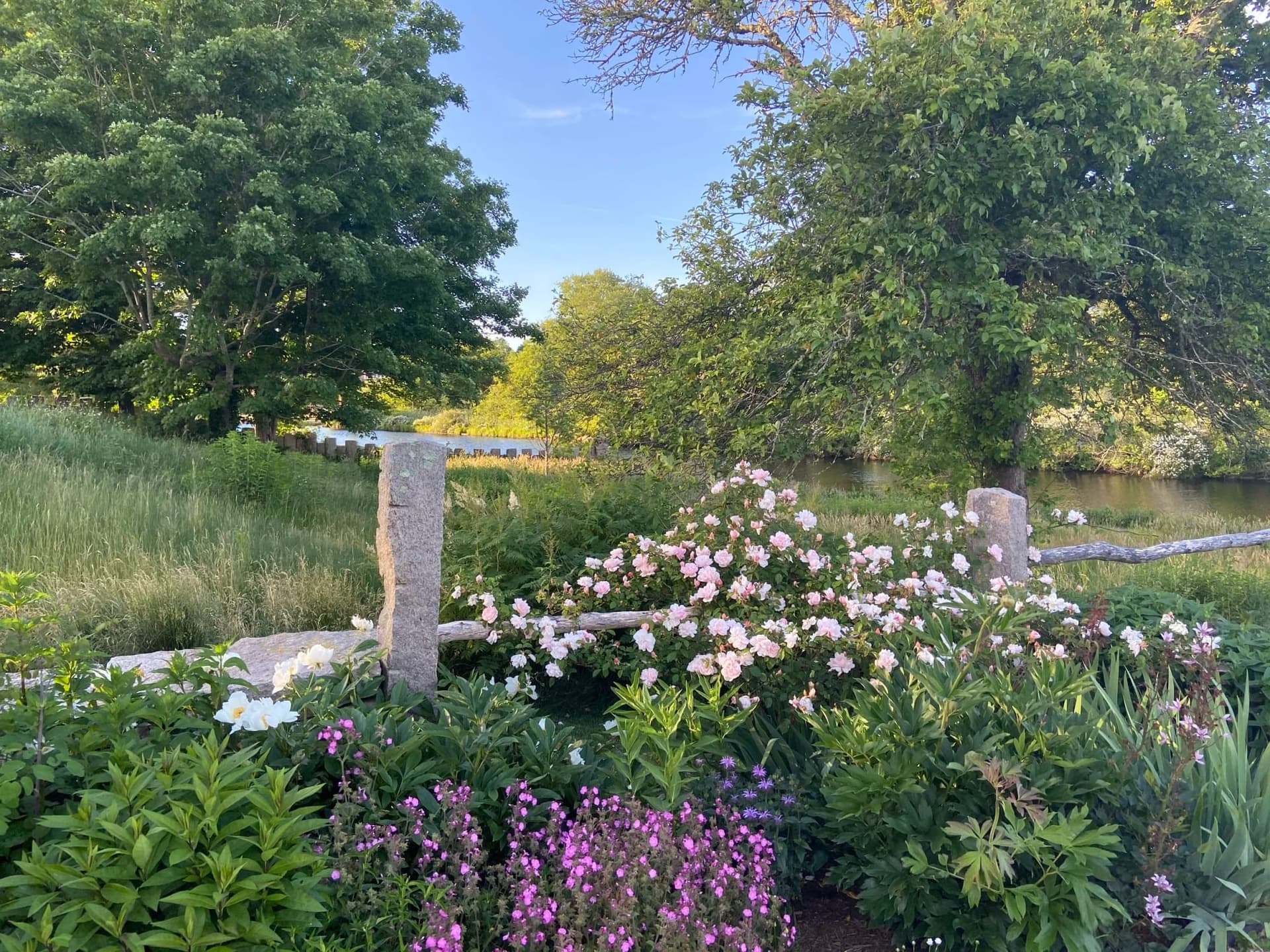 Stone House project — stone walls, patio & gardens in Westport, MA (6)