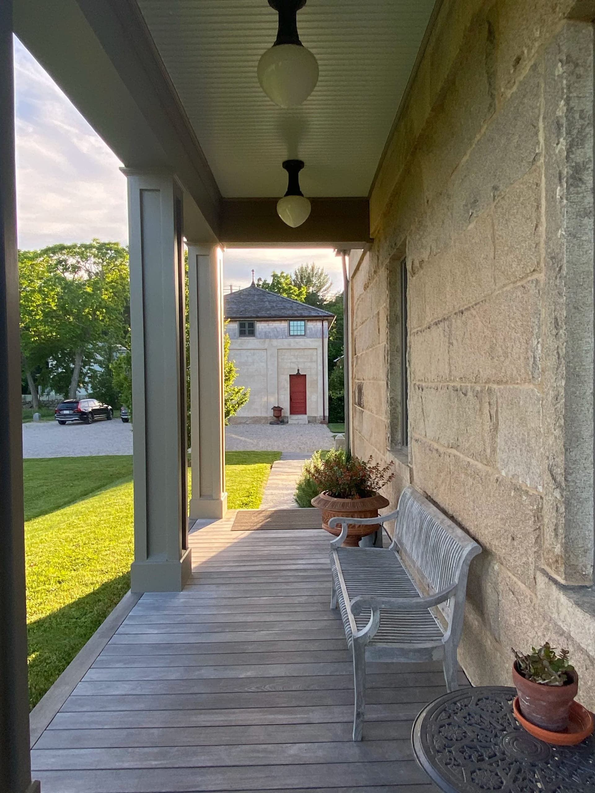 Stone House project — stone walls, patio & gardens in Westport, MA (7)