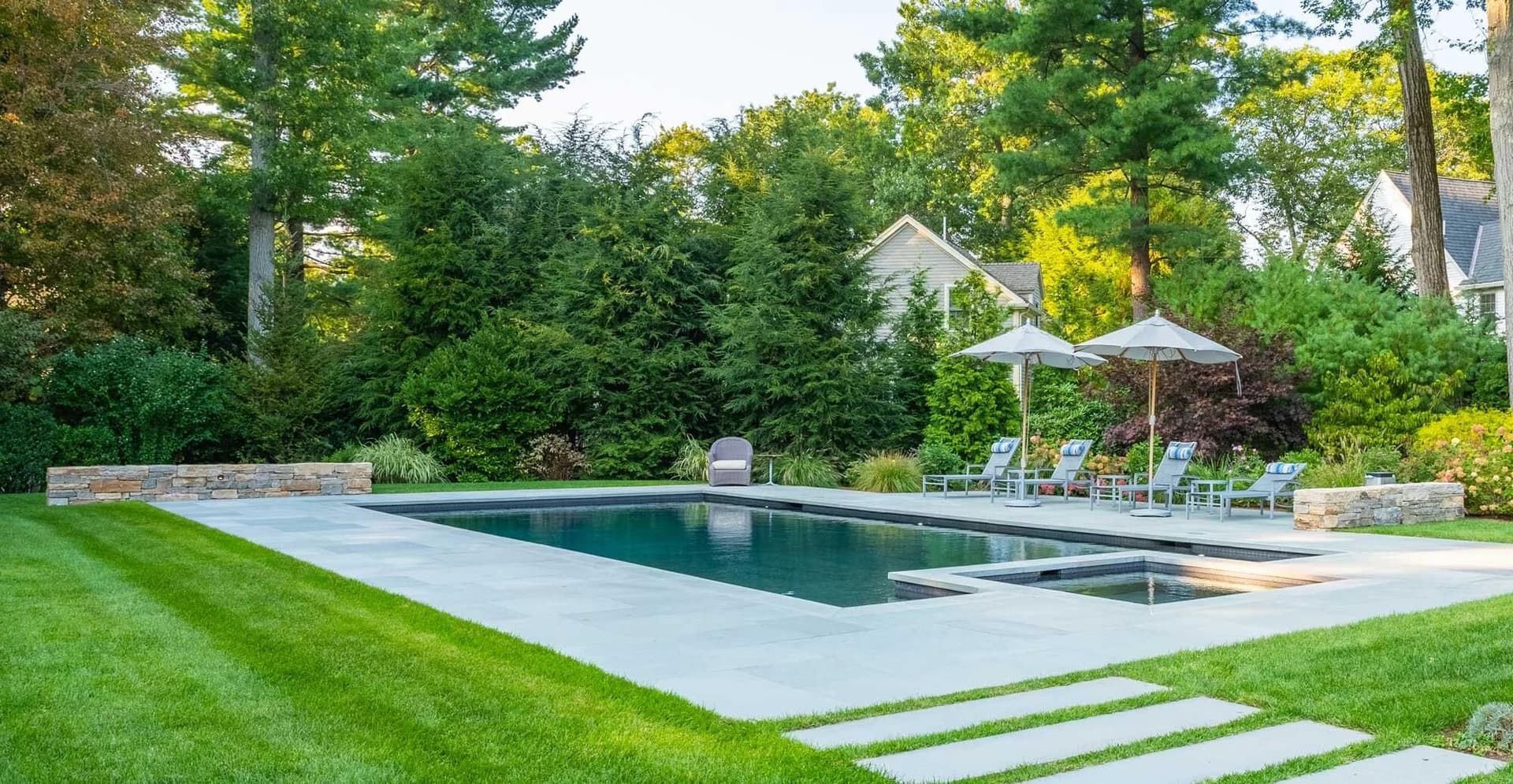 Wellesley project — pool, patio & fire feature in Wellesley, MA (8)
