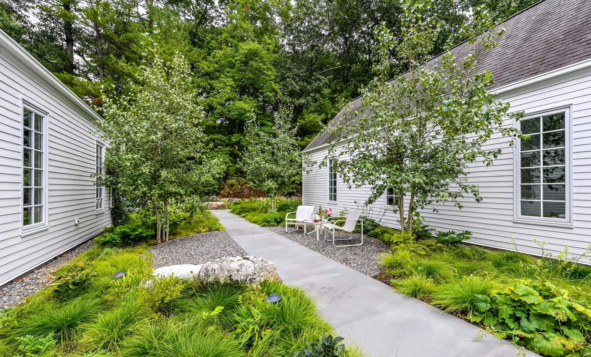 Weston project — walkway & landscape in Weston, MA (5)